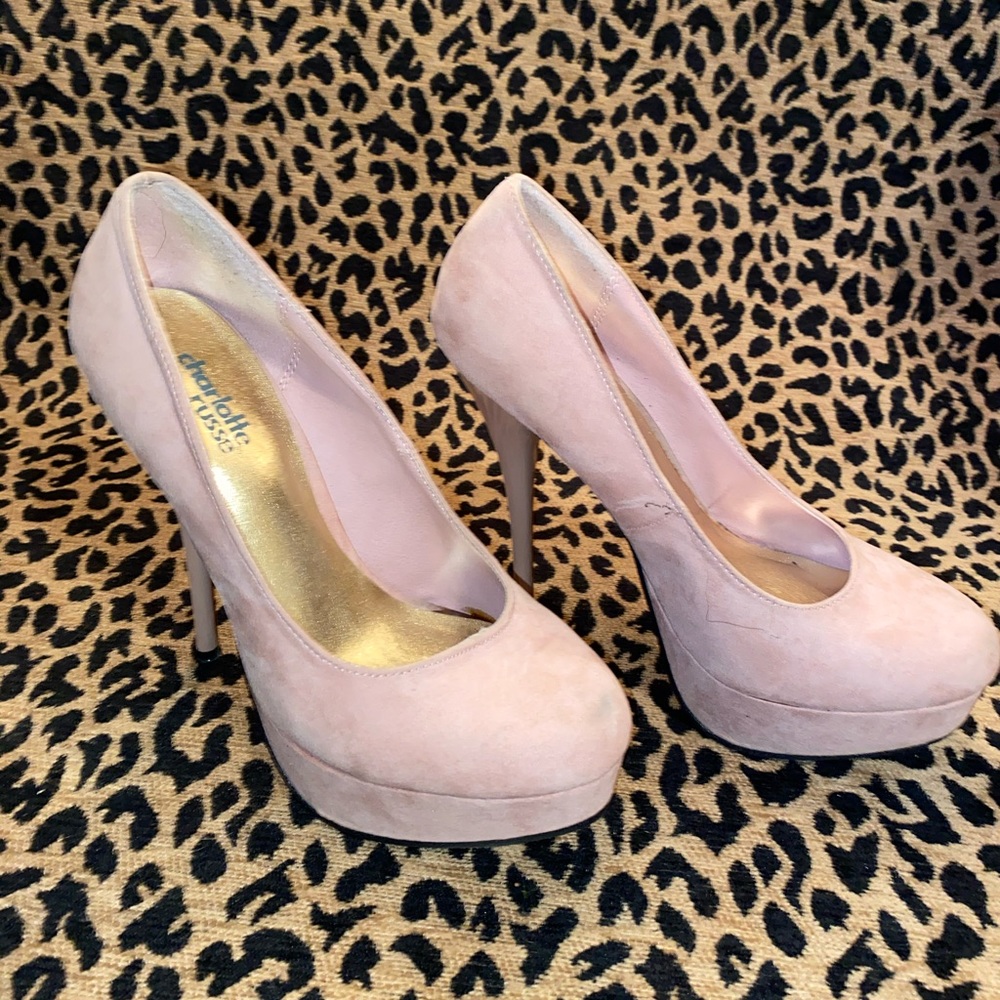 Charlotte Russe suede heels